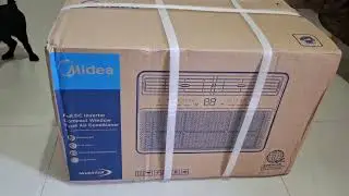 Midea MWWA-08CRFN8 0.8hp Qube Compact Inverter R32 AC Window Type Air-Conditioner