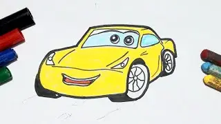 Cruz ramirez easy drawing how to draw cruz ramirez