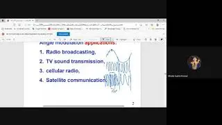 Angle modulation  Frequency modulation Meeting - التضمين الترددي