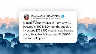 Market Trends Monarch Country Club Palm City Fl 34990