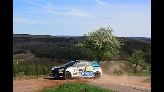 Hunsrück Junior Rallye 2025 WP2 Schumann/Kruhs Renault Clio Rally4