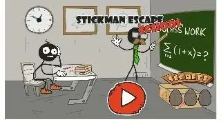 TRAZENDO STICKMAN ESCAPE SCHOOL