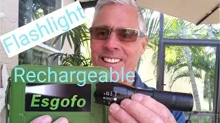 USB flashlight review and how to charge it