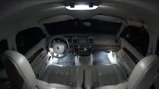 Crown Victoria - Модернизация салона с помощью светодиодной подсветки