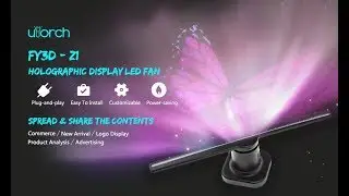 Utorch FY3D - Z1 Holographic Advertising Machine [Gearbest Coupon Inside]