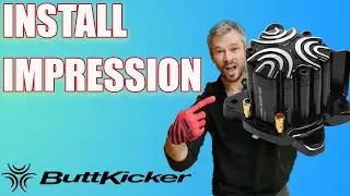 ButtKicker Gamer Plus install on TrakRacer TR8-Pro | Unbox | Install | Impressions