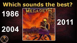 MEGADETH (original vs. remix vs. remaster) Peace Sells...But Who's Buying? メガデス