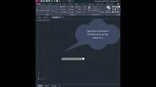 Issue in AutoCAD where the 'Save' 'Open' 'Save As' dialog windows do not appear #autocad #autocadlt