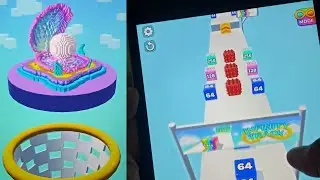 Jelly Run 2048 #2nd Gameplay Building New Home | How to Play Jelly Run Game
