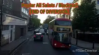 FULL ROUTE VISUAL | London Bus Route D8 - Crossharbour to Stratford | VN36149 (BJ11EAO)