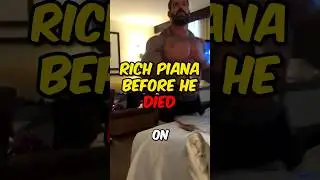 Last video before Rich Piana died💔 #olympia #bodybuilding #youtubeshorts #rip#edit #viral #fyp