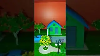 miniature House Street Very Beautiful Video | #shorts #viral #miniature