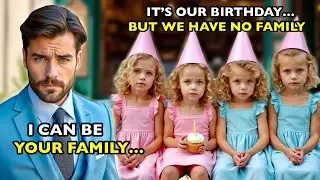 Millionaire CEO spotted sad Little Girls in birthday hats, celebrating alone with just one cup