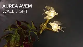 Aurea Avem Wall Light | Elevate Your Home with Luxury Wall Lighting | Harold Electricals