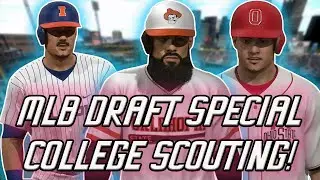 NCAA SCOUTING SPECIAL! | Miami Marlins MLB the Show 21 Franchise | Ep4 Draft Preview