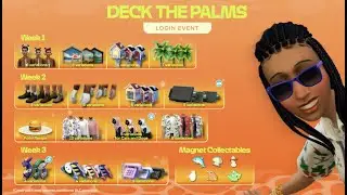 FREE Palms Rewards?! 🌴 Sims 4 Login Event Full Breakdown
