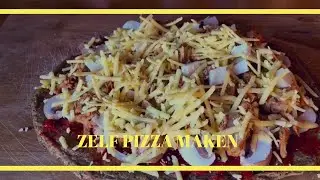 Zelf pizza maken en samen zingen met opa #vloggen met ellen #plantaardig