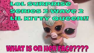 Stop Motion of Lil Kitty Queen but What is on Her Face????