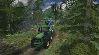 FS13 Timelapse | Orba jede naplno! Czech Map by Coufy v2, stará dobrá technika