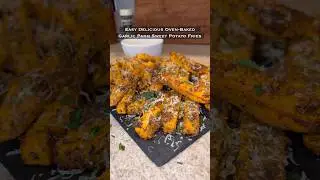 Garlic Parm Sweet Potato Fries