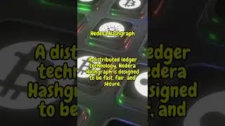Hedera Hashgraph explanation #shorts #bitcoin #cryptocurrency #crypto