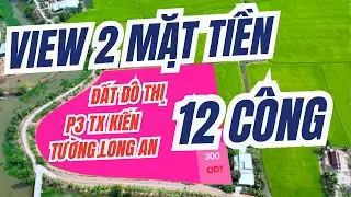 Ms104 B&aacute;n 12 c&ocirc;ng Đất 2 Mặt Tiền Lớn P3 Tx Kiến Tường Long An Gi&aacute; 4.6 Tỷ  Hết Đất.