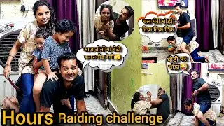 Wife Vs Husband Horse Riding Challenge 🐎