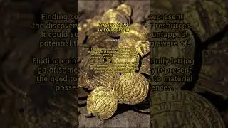 Finding coins in Dream. #dreaminterpretation #coins #youtubeshort