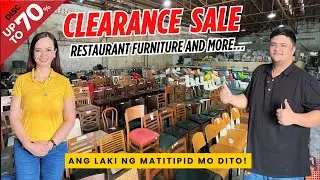 CLEARANCE SALE CHAIRS, TABLES AND MORE!/ Up to 70% Off sa lahat/Direct from Planta