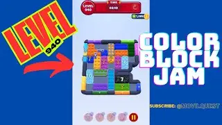 Color Block Jam Level 940 Walkthrough / Solution