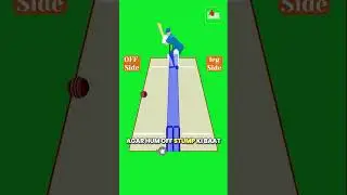 Umpire&rsquo;s Call for LBW: Leg vs Off Side Explained #UmpiresCall #DRSExplained #LegBeforeWicket