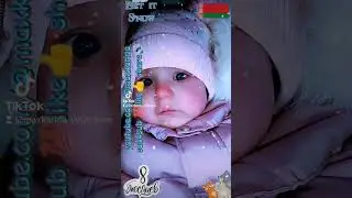Снежный день - гуляем вместе ❤️💚 Family Snow Walk Together #familyfun  #winter  #shorts