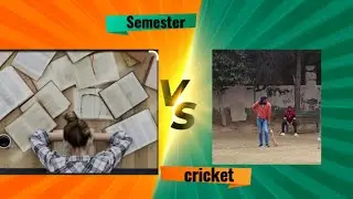 ||SEMESTER PRESSURE VS CRICKET ENGOYMENT||...................#semester #cricket #wtc #collage#trend