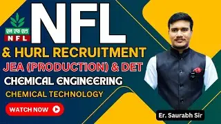NFL JEA (Production) Chemical Engineering | HURL Recruitment DET Chemical Engineering @SKTutorialOfficial