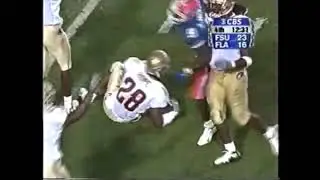 Seminole Moment: Chris Hope&rsquo;s 4th Quarter Endzone Interception vs. Florida (1999)