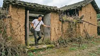 To escape mediocrity, the young man spent $800 renovating his grandmother's house into a masterpiece
