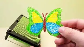 PIN ART 3D TOY REVIEW   UNBOXING TOYS   PINART TRICKS