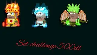 Set challenge 500dl