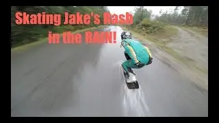 Skating Jake's Rash in the RAIN!