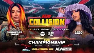 FULL MATCH - Mercedes Mon&eacute; vs Leila Grey - TBS Title MATCH |AEW Collision