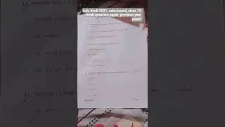 &ldquo;HSLC 2021 Hindi Question Paper | SEBA Assam Board&rdquo;