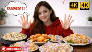 ASMR Eating Glass Foods that looks Attractive and Satisfying