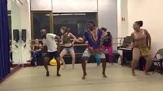 Afro house dance choreography in New York  | #manuelkanza