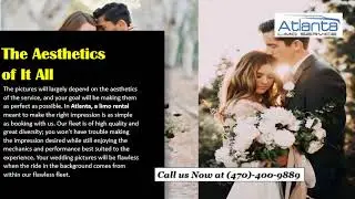 Picture Perfect Wedding Limo Service in Atlanta