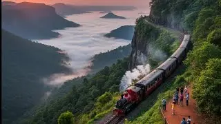 Matheran, Asia's only automobile-free hill station, located in Maharashtra.