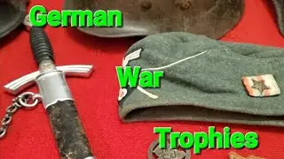 What's My Favorite? WW2 German Helmets War Trophies Daggers Patches NSKK Double Decal Luftwaffe Army