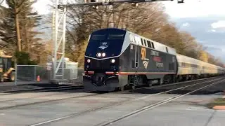 Amtrak 100 with insane horn salute!! Probably the best Catch of the year?