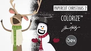 Introducing Sizzix Papercut Christmas #2 - Colorize&trade; by Tim Holtz&reg;