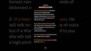 Dark Psychology Facts by Dark Logic #psychologyfacts  #psychology