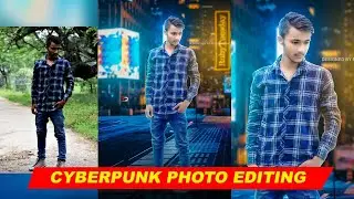 Cyberpunk Neon City photo Editing Tutorial- RD EDITOGRAPHY